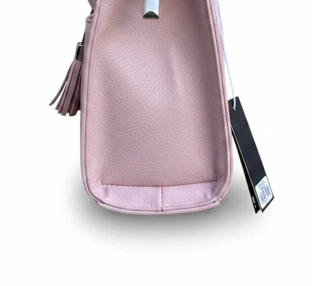 La Terre Light Pink Satchel Purse